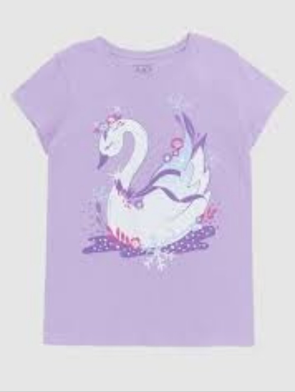 Place Lavender Swan Graphic Tee